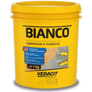 Imagem de Bianco 1 Kg Adesivo Aditivo Fixa Vedacit