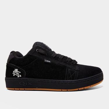 Imagem de Tênis Qix Allan Mesquita, Preto, Bege, 37