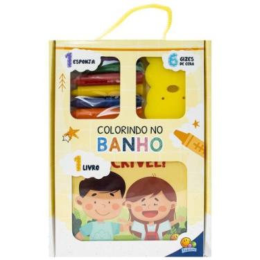 Imagem de Livro - Colorindo no Banho (Esp/Giz): Um dia Incrível!