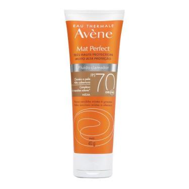 Imagem de Protetor Solar Facial Avène Mat Perfect Fluido Clareador Média FPS70 c