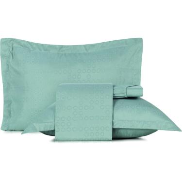 Imagem de Jogo de Cama Altenburg Loop Ta Uw 4 Peças Queen Verde