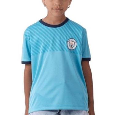 Imagem de Camisa Braziline Manchester City Maine Juvenil-Unissex