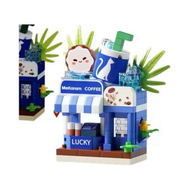 Imagem de Kit De Blocos De Montar DIY Para Meninas: Restaurante De Hambúrgueres,