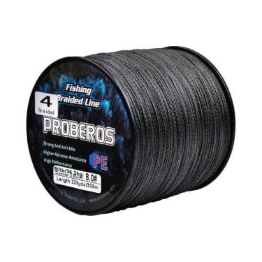 Imagem de Linha De Pesca Trançada Proberos 60-80LB 300M 328YDS Super Forte E Sua