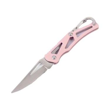 Imagem de Canivete Portátil Dobrável Para Chaveiro, Mini Faca Tática De Sobreviv