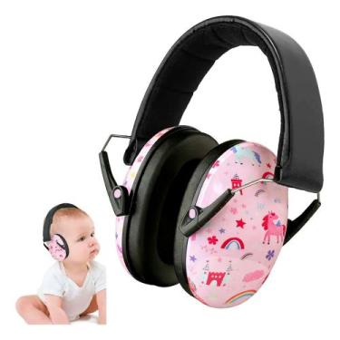 Imagem de Abafador De Ruído Protetor Auditivo Rosa Domni