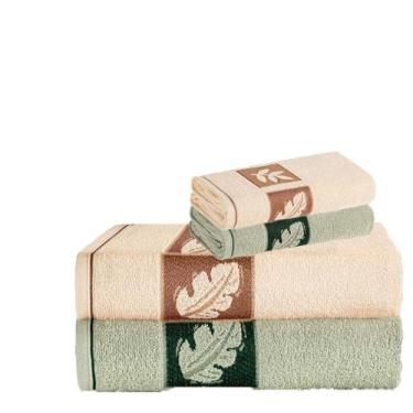 Imagem de Jogo Toalhas Banho Quebec Karsten 4 Peças, MATCHA / TULE