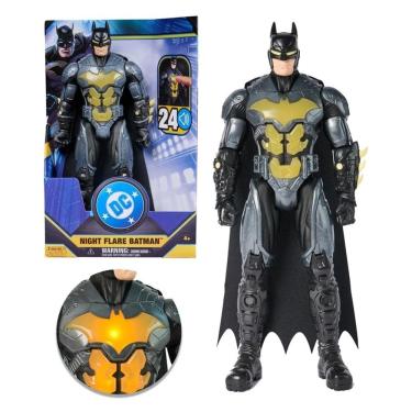 Imagem de Boneco Batman 30cm Armadura com Luz E Som - Sunny
