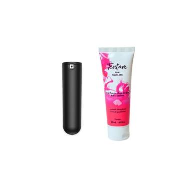 Imagem de Kit Vibrador e Lubrificante Íntimo Power Bullet Recarregável + Fun Chiclete em ABS Aveludado com 10 Modos de Vibração