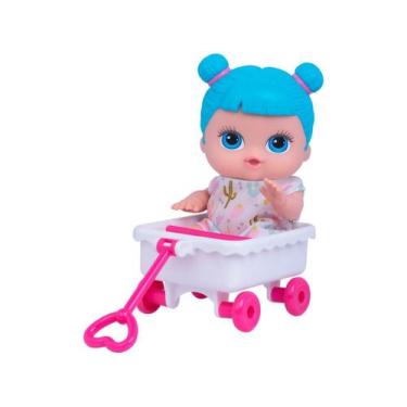 Imagem de Brinquedo Boneca Lil Cutesies Unicornio em Vinil 19cm com Chupetinha C