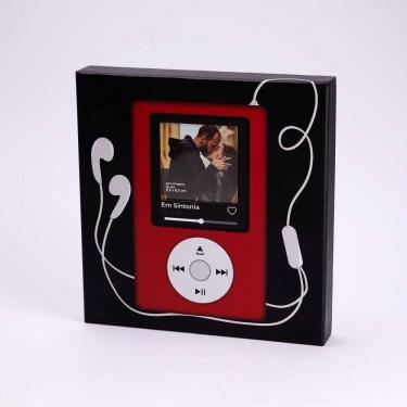 Imagem de Álbum Gravador Imaginarium Eu e Vc com Mensagem Especial e Case para Fotos Até 18,9 cm...