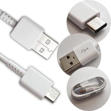 Imagem de Cabo USB Tipo C Samsung M20 M30 A20 A30 A50 Tab S8 S9 Note GH39-02065A