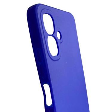 Imagem de Capa Capinha Silicone Colorida Para Celular Infinix Smart 10 - DB, Azu