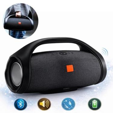 Imagem de Caixa de Som Bluetooth Wireless Portátil Som Potente Grave Forte - Ric