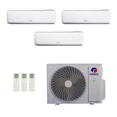 Imagem de Ar-Condicionado Multi Split Inverter Gree 30.000 (2x Evap HW 12.000 + 