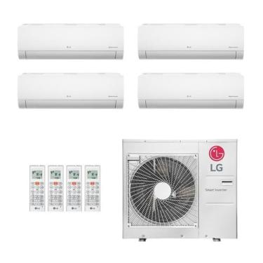 Imagem de Ar-Condicionado Multi Split Inverter LG 36.000 (2x Evap HW 9.000 + 2x 