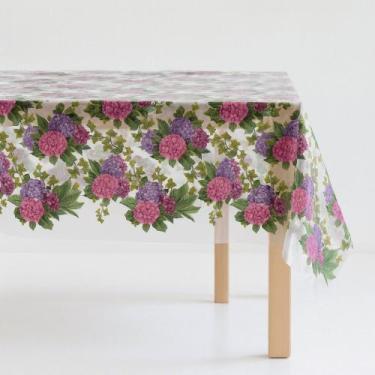 Imagem de Toalha De Mesa Diamante Hortencia Rolo 1,40x50m Vinil PVC - Plast.co
