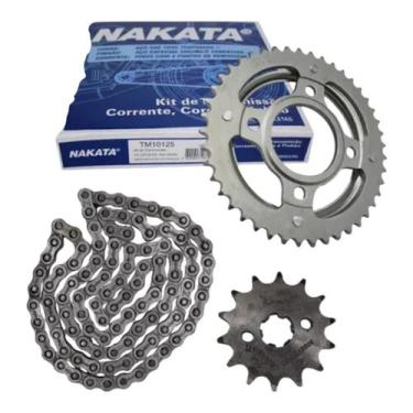 Imagem de Kit Relação Transmissão Honda Cg-titan-fan 125 2000 A 2008 - NAKATA