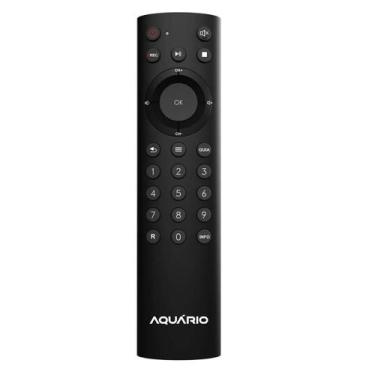 Imagem de Controle Remoto Preto para Conversor DTV9000 Aquário