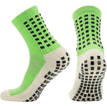 Imagem de Meia Antiderrapante Esportiva Treino Futebol Profissional Grip - Proso