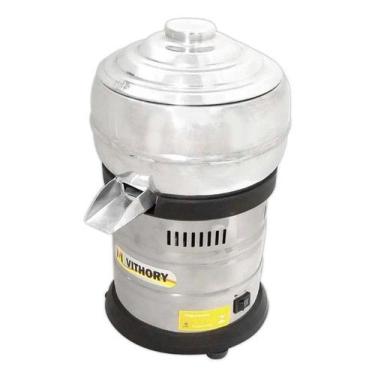 Imagem de Espremedor Extrator De Suco Laranja Limão Aço Inox Vithory, Bivolt