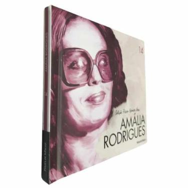 Imagem de Livro Físico Com CD Coleção Folha Grandes Vozes Volume 14 Amália Rodri