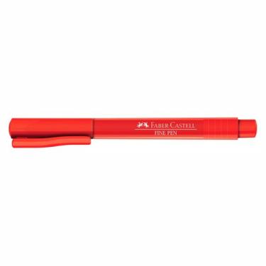 Imagem de Caneta Hidrográfica 0.4 vermelho FINE PEN Faber-Castell