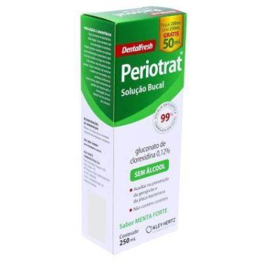 Imagem de PERIOTRAT SEM ÁLCOOL MENTA FORTE 250ML (VERDE) - Bochecho Antisséptico