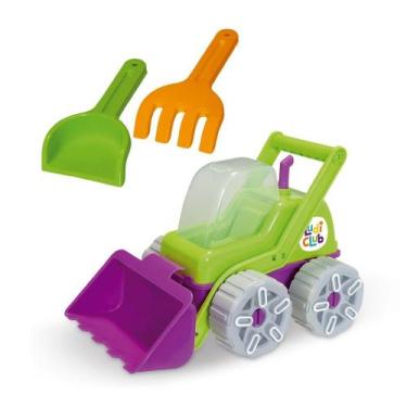 Imagem de Caminhao Mini Carregadeira Ludi Club Menino Infantil Sortido - Usual B