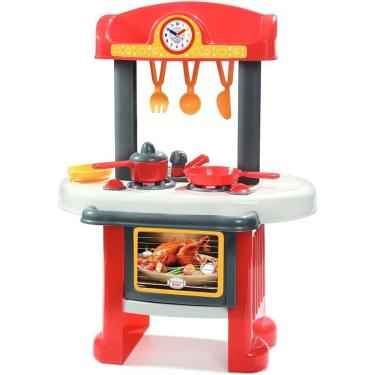 Imagem de Cozinha de Brinquedo Cozinhar Star com Forno Pia Bocas Talheres e Utensílios Big Star Brinquedos