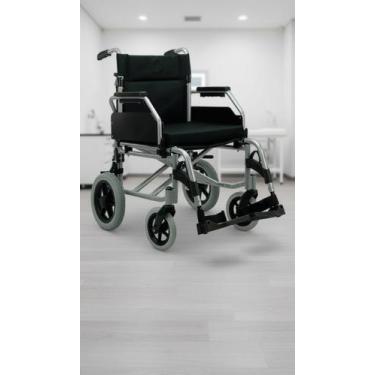 Imagem de Cadeira de Rodas em Alumínio Dobrável 46cm Reforçada - Congratulations