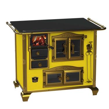 Imagem de Fogao a Lenha Venax n 2 Imperador Vitreo Amarelo SD