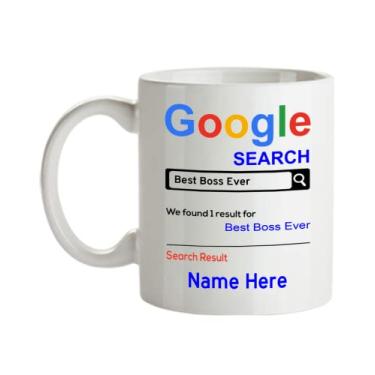 Imagem de Caneca de café personalizada Boss - Presentes para chefe - Caneca personalizada Boss - Caneca de café de 325 ml