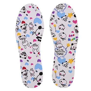 Imagem de massagem de látex infantil respirável,Pilipane Palmilha para sapatos infantis, palmilhas para sapatos, almofadas elásticas confortáveis para cuidados com os pés, para cuidados com os pés