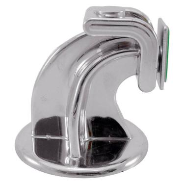 Imagem de Prendedor Fixador Trava Portas Magnético Com Fixador Adesivo Cromado