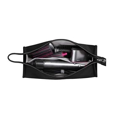 Imagem de BUBM Bolsa de armazenamento de viagem compatível com Dyson Airwrap Styler, sistema de secagem e estilo Shark Flexstyle, organizador de estojo de transporte portátil para modelador de ar e acessórios