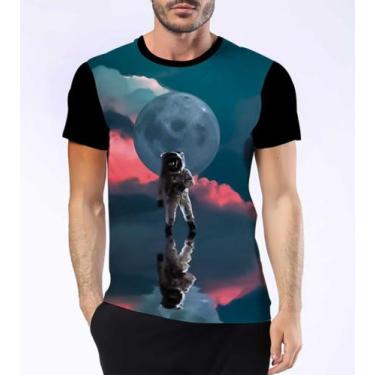Imagem de Camiseta Camisa Astronauta Cosmonauta Viagem Espacial Hd 3 - Dias No E