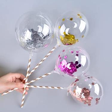 Imagem de Balão Bubble Transparente 18 Polegadas 45 Cm Decorações 1un