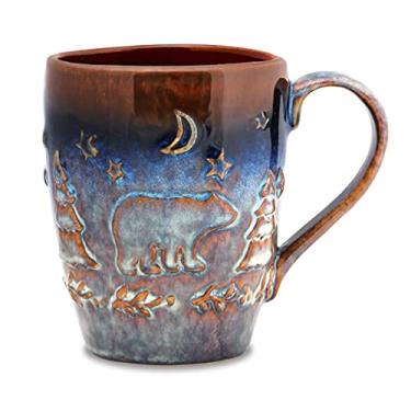 Imagem de Cape Shore Caneca de café aconchegante para chá – Presentes de urso para aniversário, Natal, 590 ml – Cerâmica exclusiva