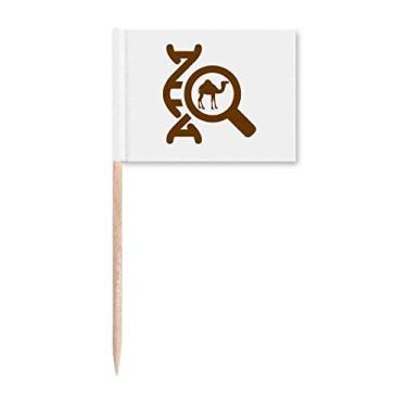 Imagem de Lupa Animal Gene Art Deco Presente Fashion Palito Bandeiras Marcador Decoração de Festa