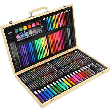 1 Conjunto Chumbo De 72 Cores Lápis De Cor Lápis De Desenho Arte De Lápis  Aquarela Jogos De Colorir Tinta Colorida Lápis 2 Lápis De Colorir Oleoso  Material De Pintura Madeira Aluna