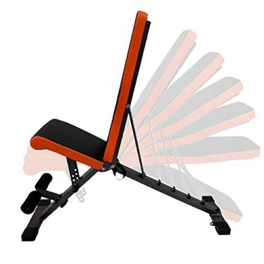 Imagem de Banco Supino Regulável Reto Inclinado Declinado Yangfit