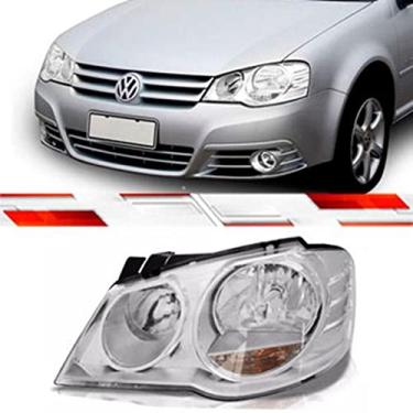 Imagem de Farol Golf 2008 2009 2010 2011 2012 2013 2014 LE Foco Duplo Cromado