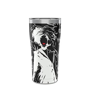 Imagem de Tervis Copo de viagem Disney Cruella com isolamento térmico de parede tripla mantém as bebidas frias e quentes, 590 ml Legacy, Live Action, 1 unidade (pacote com 1)