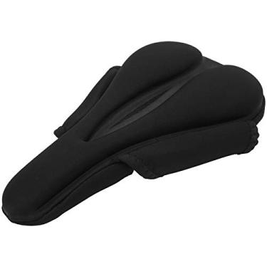 Imagem de Assento De Bicicleta,Selim De Bicicleta De Silicone Esponja, Almofada De Assento De Bicicleta Antiderrapante, Selim De Bicicleta Preto, Almofada De Assento De Bicicleta Oca (S)