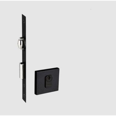 Imagem de Fechadura Pado Zamac Externa Rolete Quadrada 45mm