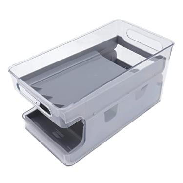 Imagem de Porta-latas de refrigerante, suporte para latas de bebidas com alça dupla, design de el...