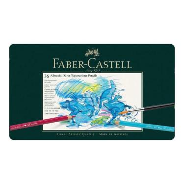 Imagem de Lápis De Cor Faber-Castell Aquarelável Albrecht Dürer - Estojo Com 36 Cores