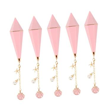 Imagem de Ipetboom 5 Unidades Tubo de batom Su mini mini tubos de bálsamo labial claro tubos de brilho labial tonalidade labial tubo de bálsamo labial de cosméticos recipiente de brilho labial