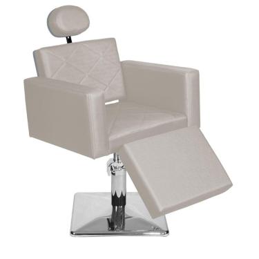 Imagem de Cadeira Poltrona Cabeleireiro Evidence Reclin Ap Branco Facto